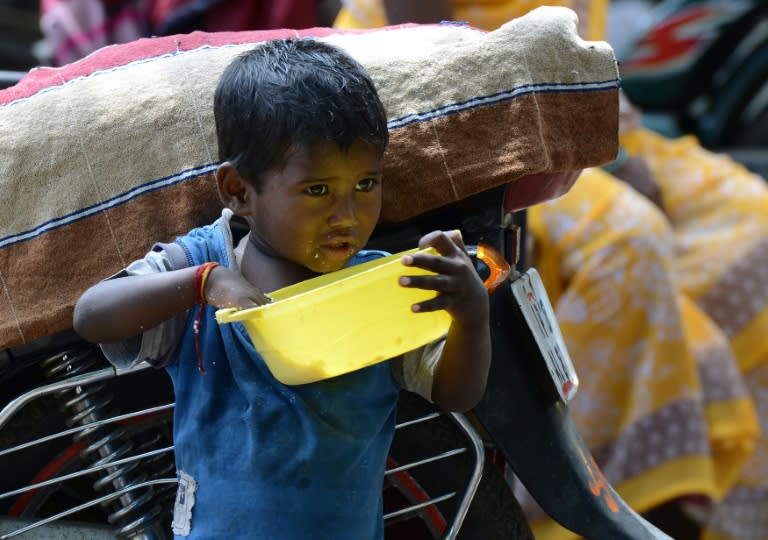 More than one third of India's 62 million children aged five or less are stunted in their growth, according to a global report