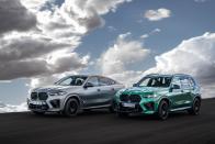 <p>For 2024, the X5 M and X6 M have the latest iteration of BMW's twin-turbo 4.4-liter V-8. The engine makes the same 617 hp and 553 pound-feet of torque as the previous Competition models, but it now pairs with a 48-volt hybrid system. </p>