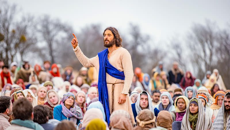 Actor Jonathan Roumie plays Jesus Christ in a scene during Season 2 of “The Chosen.”