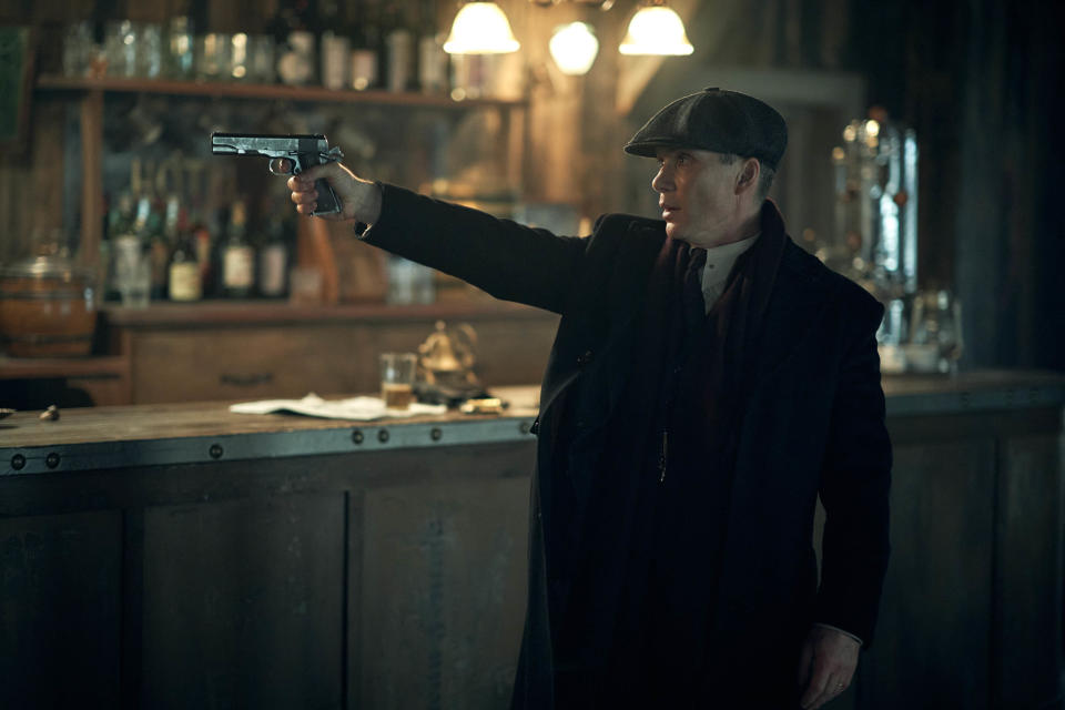 Nom du programme : Peaky Blinders VI - TX : n/a - Épisode : Ep 1 (n° 1) - Photo : Tommy Shelby (CILLIAN MURPHY) - (C) Caryn Mandabach Productions Ltd. - Photographe : Matt Squire