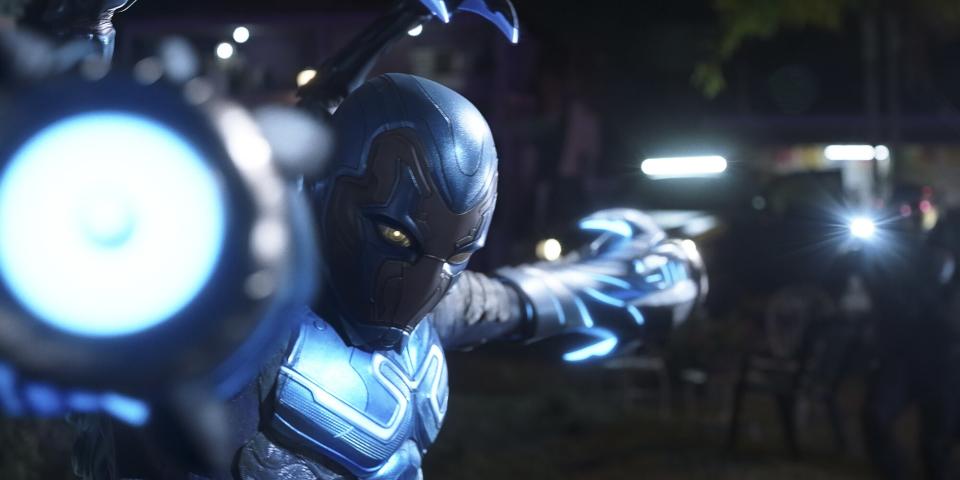 Xolo Maridueña in 'Blue Beetle'