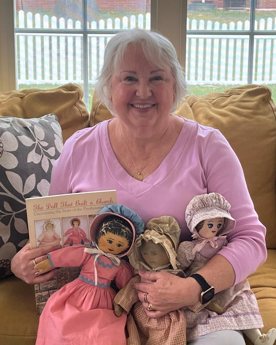 Deb Hoover's grandmother painted one of the Presbyterian Dolls that she chronicled in her book, "The Doll that Built a Church."