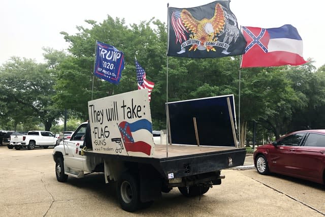 Racial Injustice Confederate Flag Mississippi