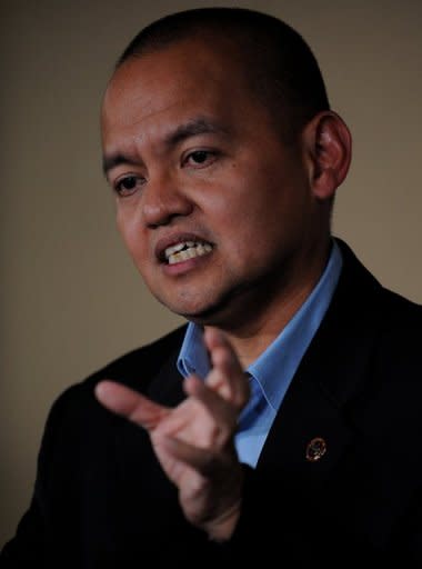 Muslim rebels waging a decades-long insurgency in the southern Philippines in which more than 150,000 people have died are aiming to sign a roadmap for peace this year, their chief negotiator said. The government is also aiming to sign the roadmap this year, according to its chief negotiator, Marvic Leonen (pictured in 2011)