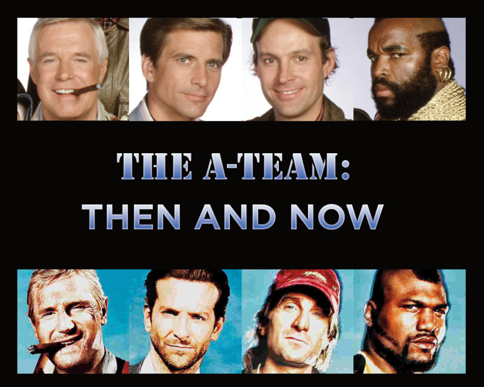 The A Team Then and Now Title Card 2010