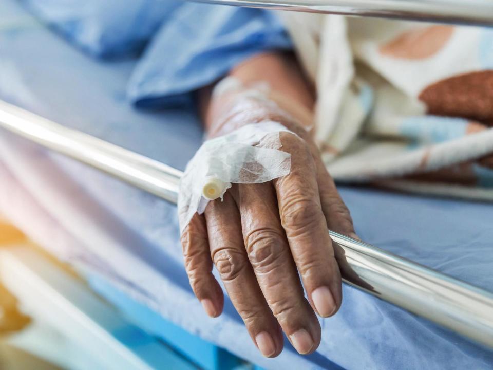 A patient at Shrewsbury and Telford Hospital Trust bled to death after a device known as a venous port became disconnected: Getty/iStock