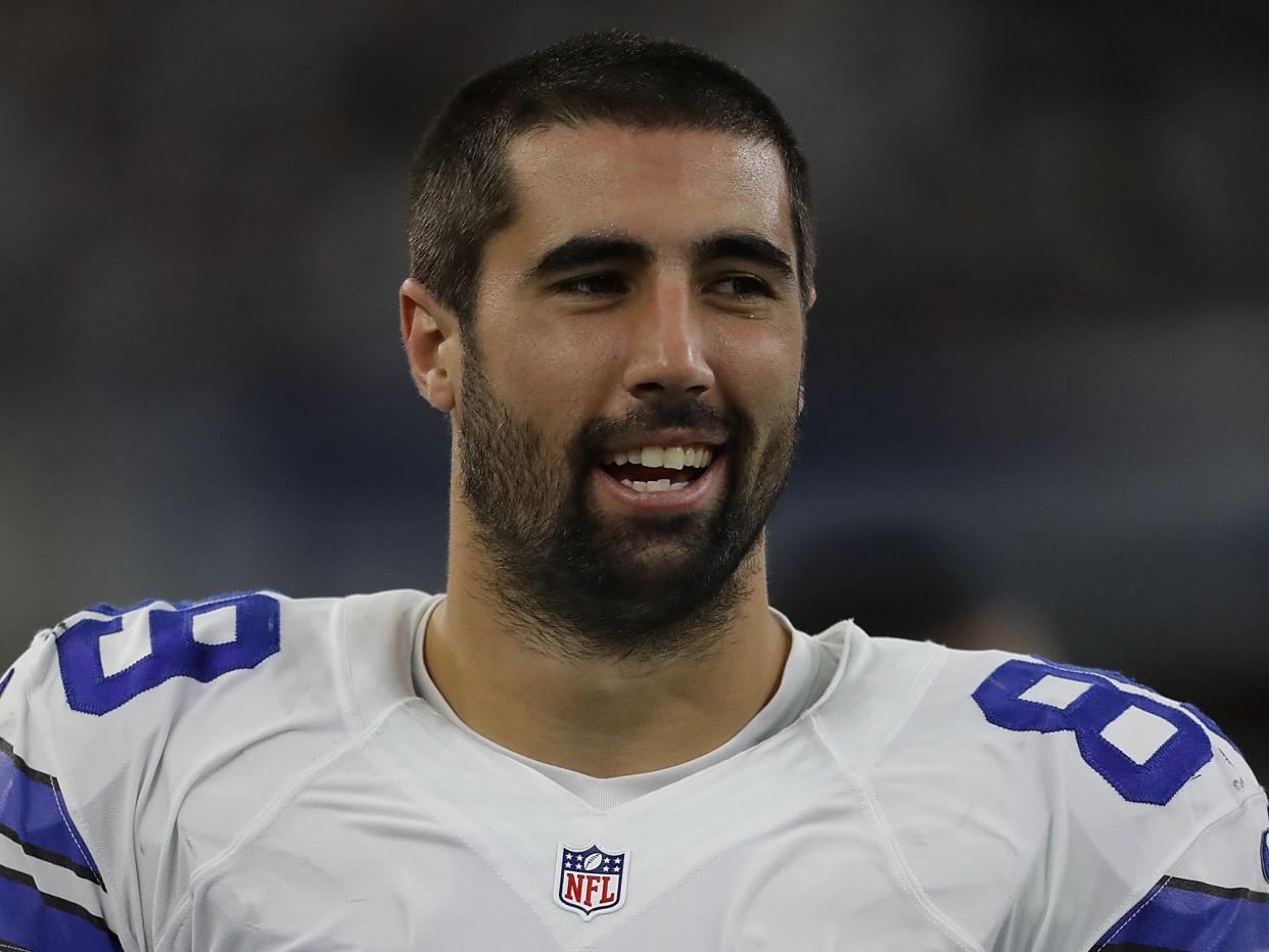 Gavin Escobar of the Dallas Cowboys in 2016.