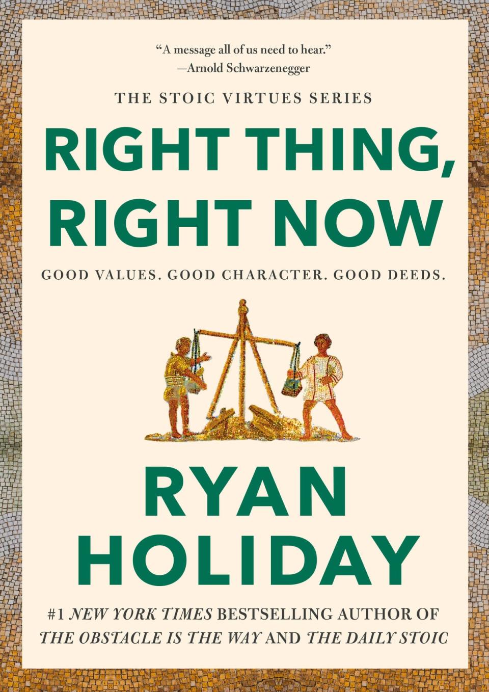 Holiday’s new book is his eighth on Stoicism (Profile Books)