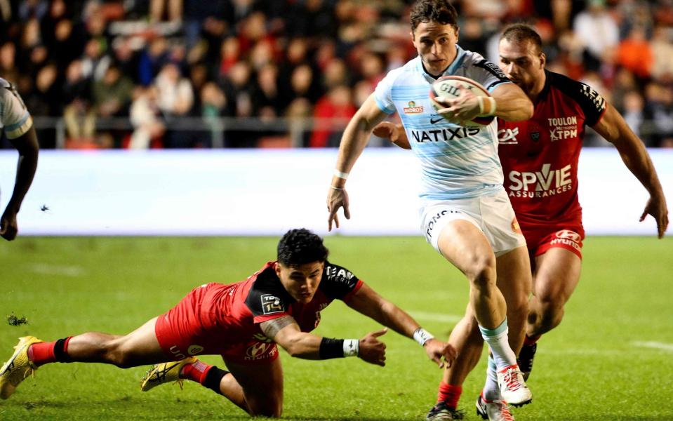 Henry Arundell in action for Racing 92 - Staying in France could be just what Henry Arundell needs but comes with its risks