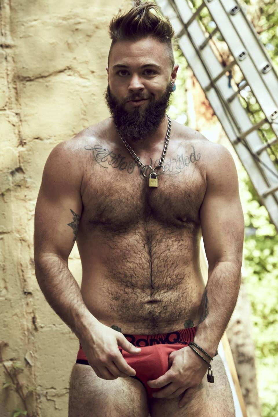 <div class="inline-image__caption"><p>Rufio! What an amazing bundle of body building bear-like brilliance! Rufio is so full of life and spirit. He’s also a staunch feminist, especially with his experience of white male privilege that came with passing.</p></div> <div class="inline-image__credit">Soraya Zaman</div>