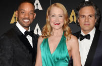 <p>In the wake of Friday’s deadly Paris attacks, stars at the Governors Awards in Hollywood were understandably somber on Saturday night. Believing in the comforting, uplifting effect a favorite film can have, we asked attendees to name the movie that puts them in the best mood. <i>(Photo: Getty Images)</i></p>