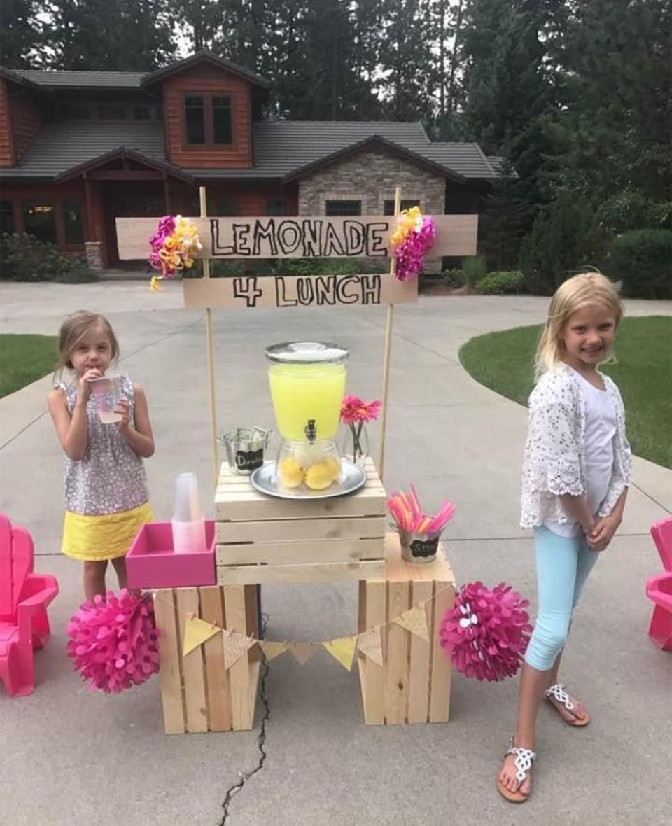 <div class="inline-image__caption"><p>Amiah Van Hill at her "Lemonade for Lunch" stand.</p></div> <div class="inline-image__credit">Courtesy of Van Hill Family</div>