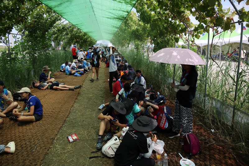 Safety concerns mount for scout gathering amid a heatwave in South Korea