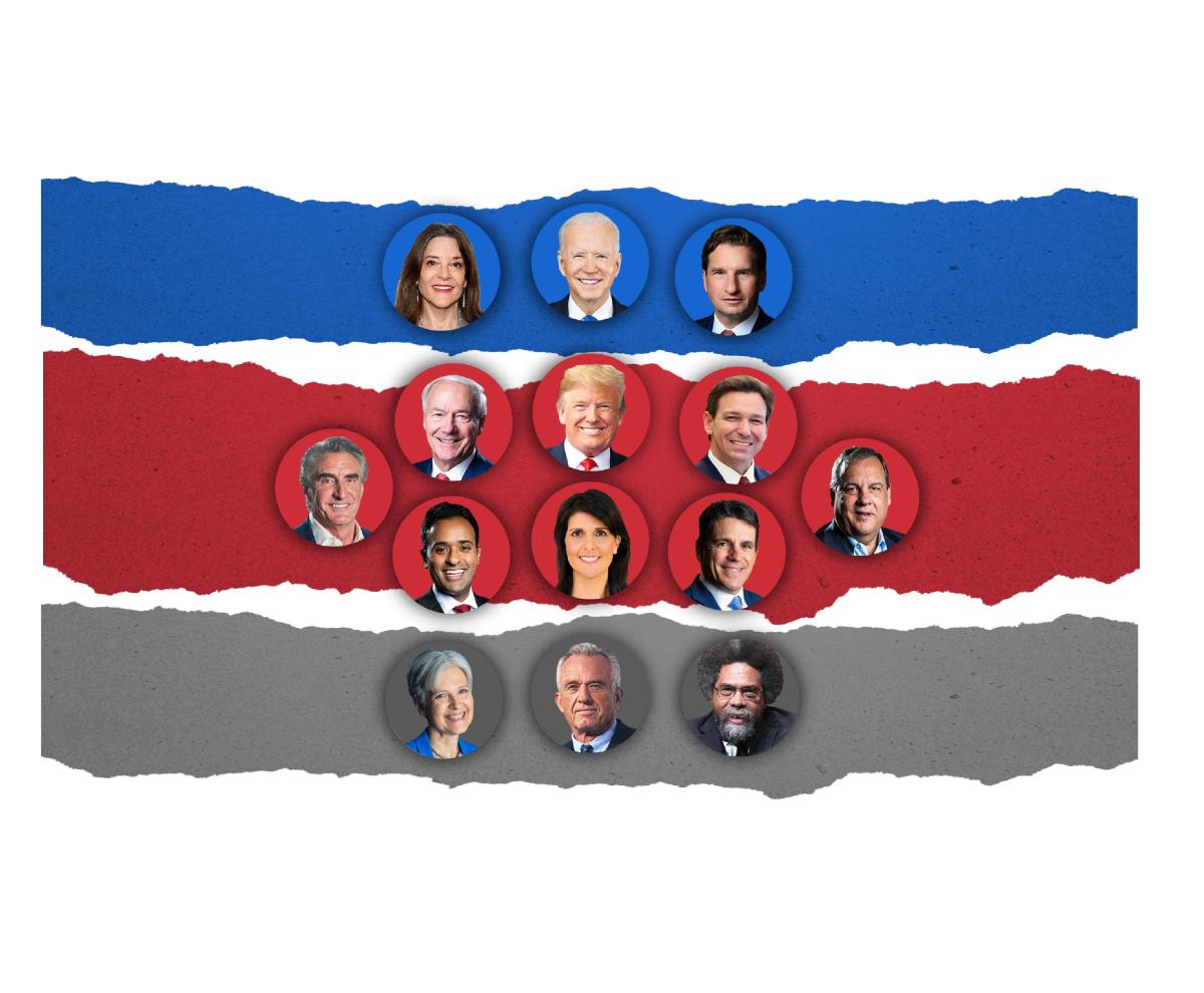 Who are the 2024 presidential candidates? These are the Republicans and