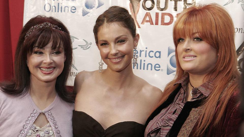 Naomi Judd, Ashley Judd and Wynonna Judd during Youth AIDS Gala with Ashley Judd