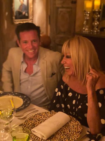 <p>Caroline Somers</p> Bruce Somers and Suzanne Somers