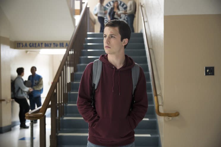 Dylan Minnette as Clay in 13 Reasons Why. (Photo: Netflix)