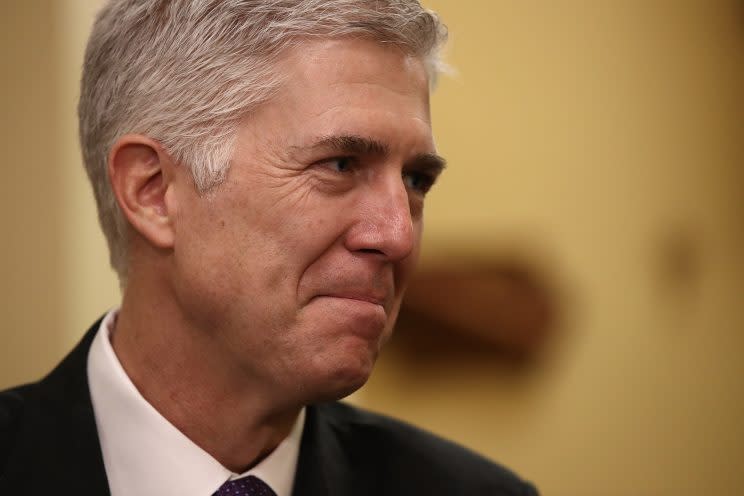 U.S. Supreme Court nominee Judge Neil Gorsuch. (Photo: Win McNamee/Getty Images)