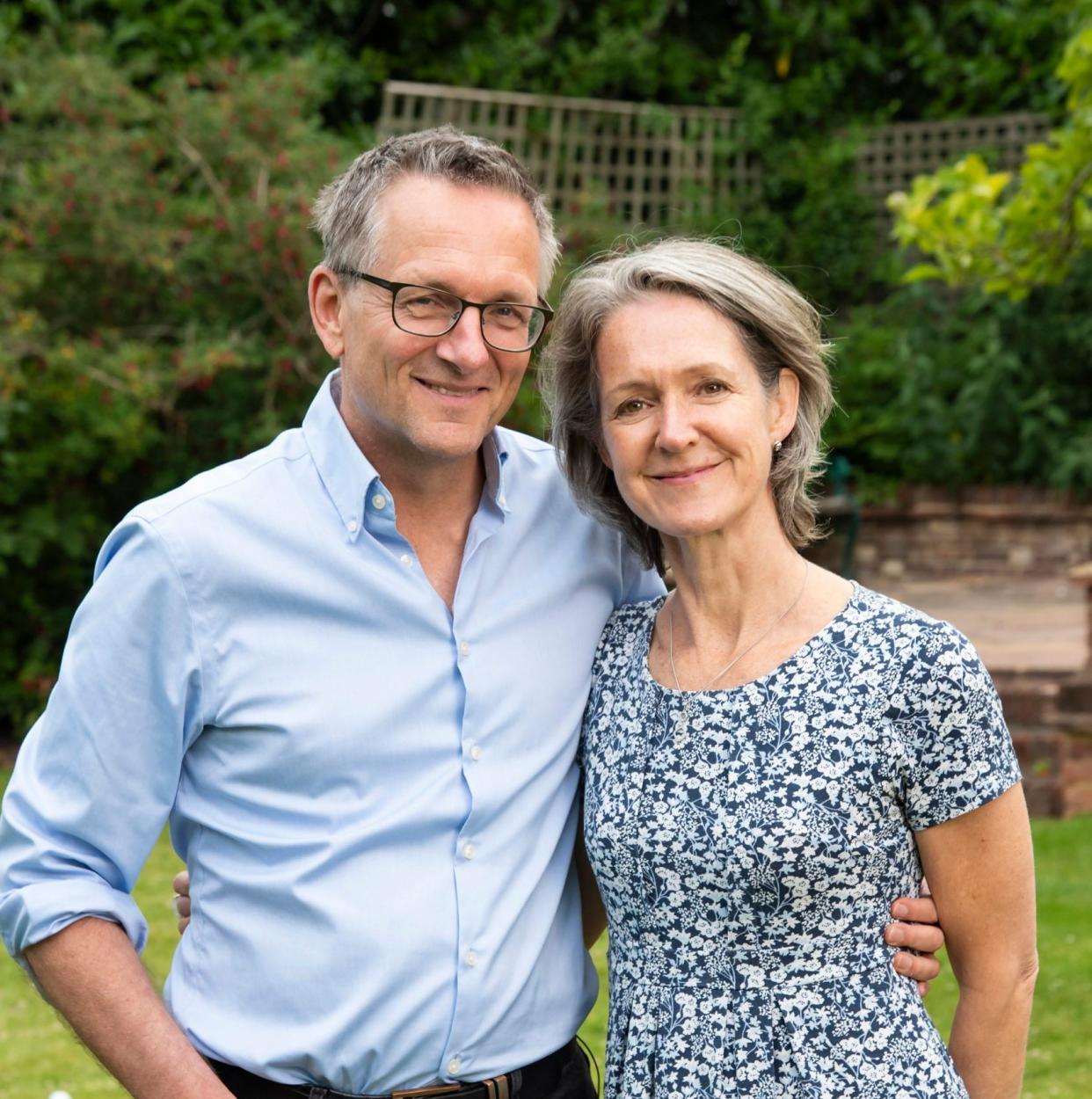 Dr Michael Mosley & wife Dr Clare Bailey Mosley