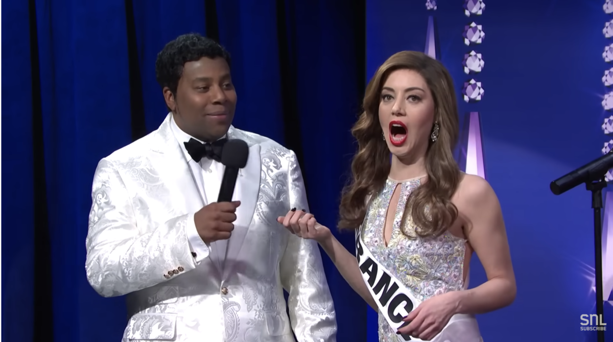 ‘SNL’ Miss Universe Spoof Host Aubrey Plaza ReCreates Viral Miss France Screech, Property Bros