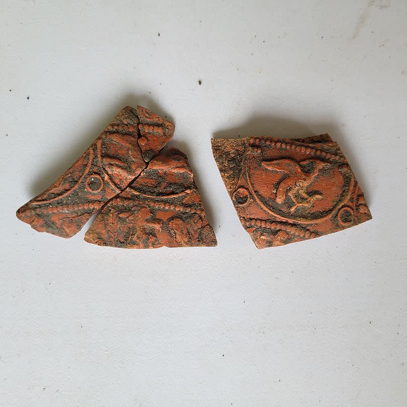 Animals Samian pottery