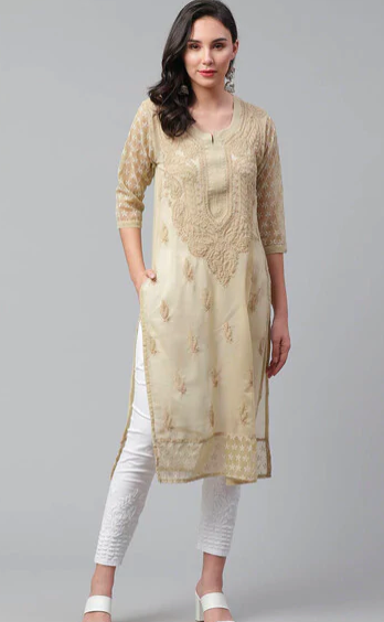 SHOP: Ditch your loungewear for some ethnic Chikankari kurtas