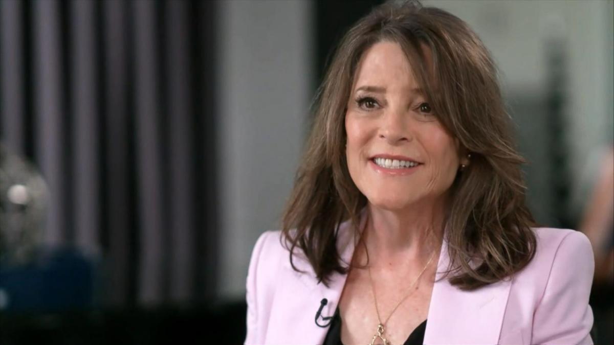 ‘I see this campaign as challenging a system’: Marianne Williamson