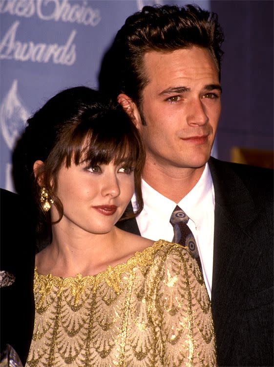 Shanen Doherty y Luke Perry