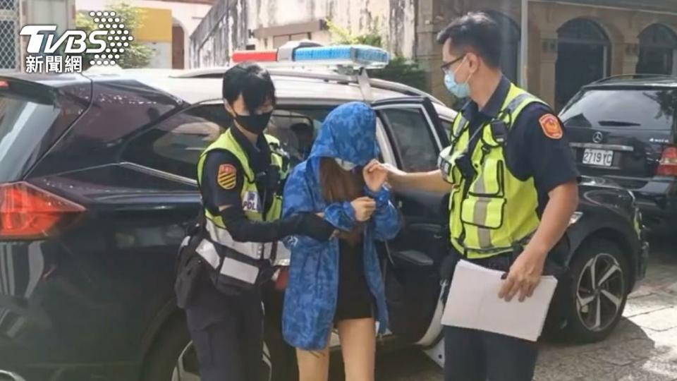 林姓女子第三次酒駕被抓。（圖／TVBS）