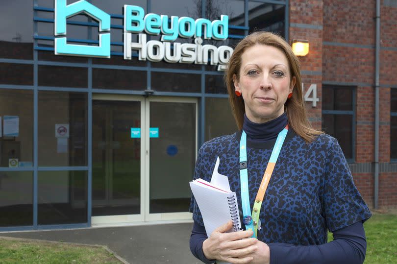 Sarah Hall, assistant director of housing at Beyond Housing