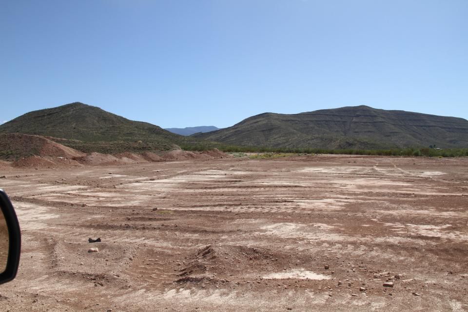 An empty lot where construction for the newest shooting bays at the Sidney Paul Gordon Shooting Range will be located and are expected to be complete near the end of Dec. 2023.