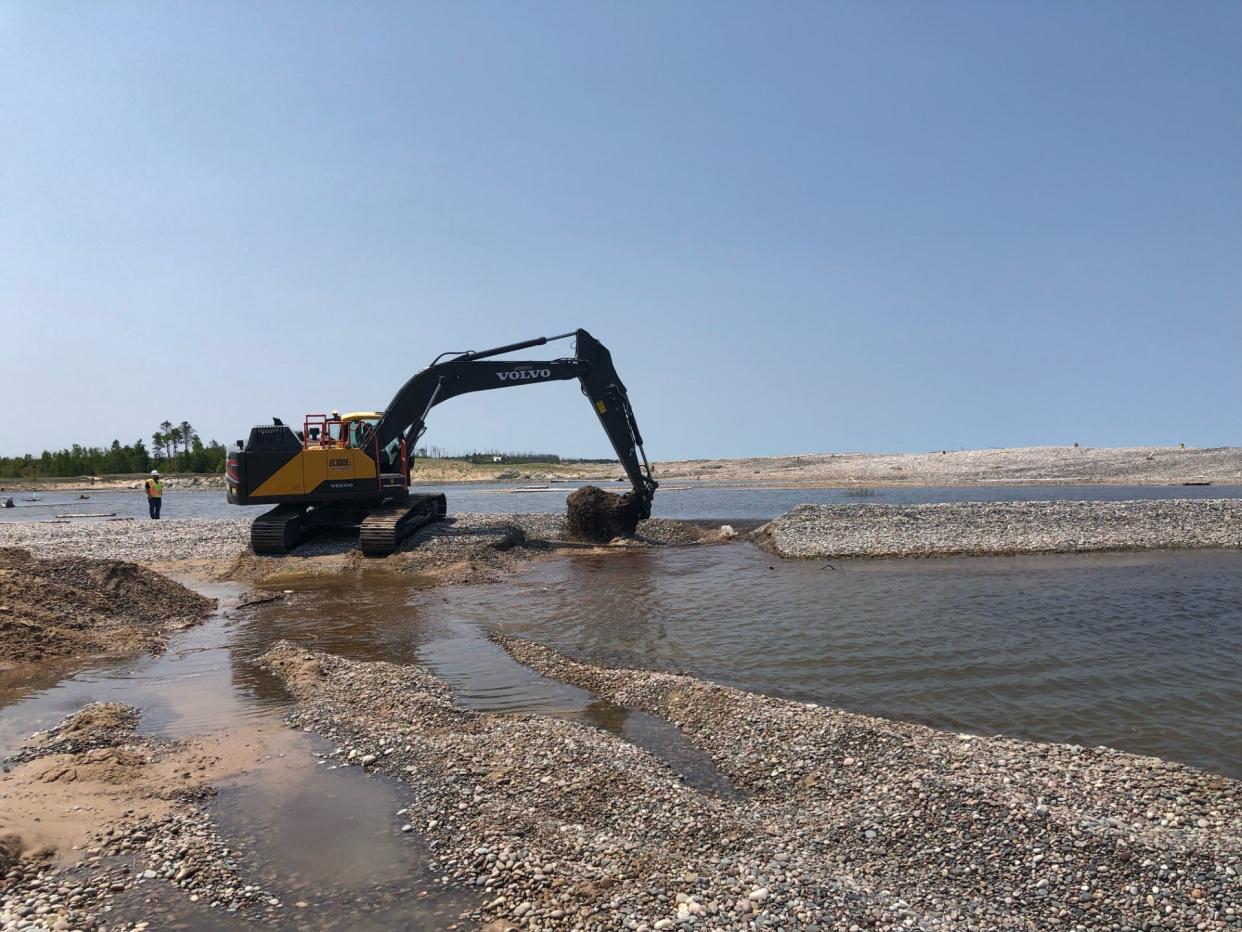 The Detroit District has identified the funding need for both maintenance dredging and structure maintenance at Little Lake Harbor since 2020.