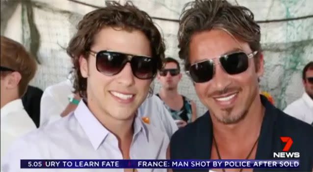 Daniel Taylor and John Ibrahim. Source: 7 News