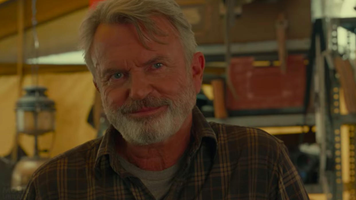  Sam Neill as Dr. Alan Grant in Jurassic World Dominion 