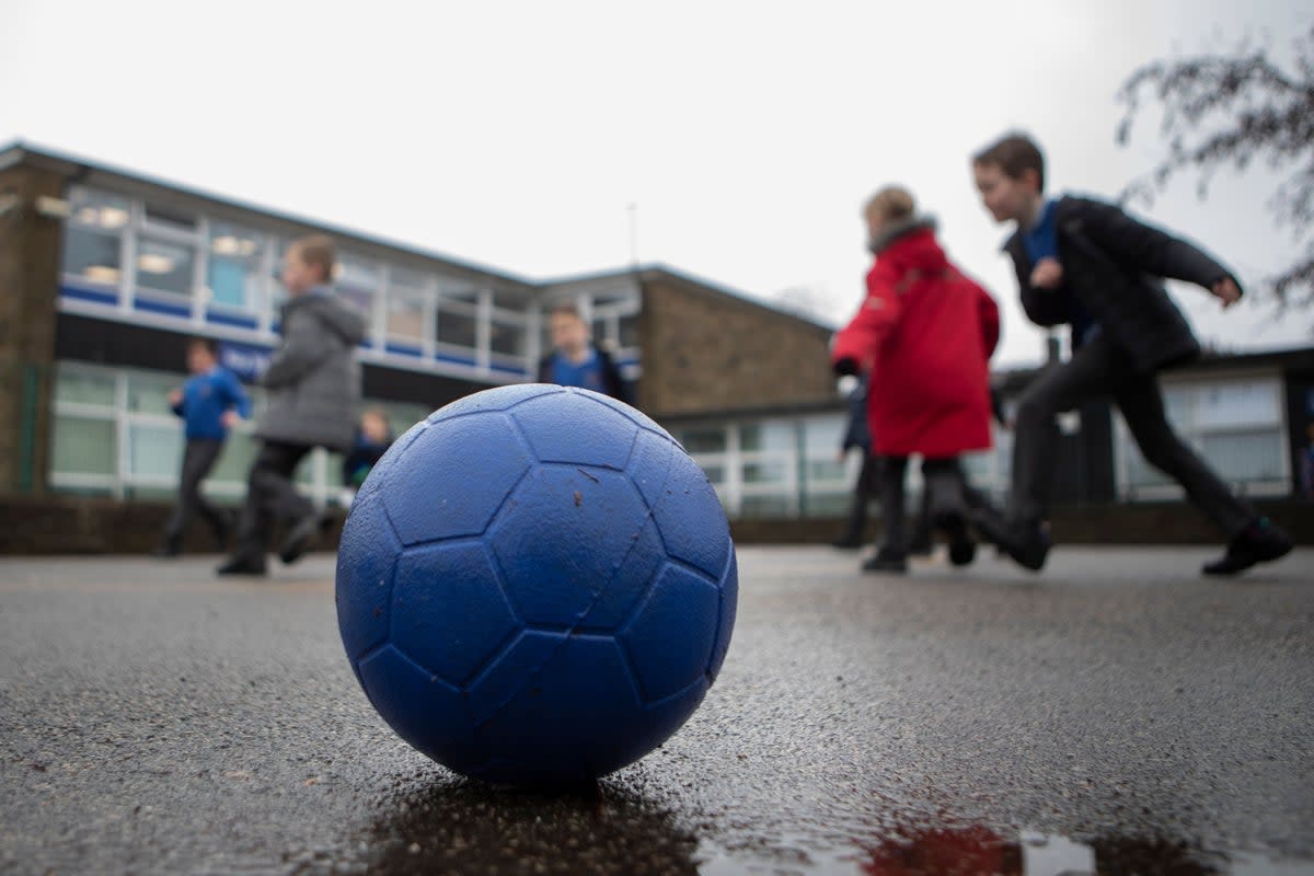 Children in playground (PA Archive)