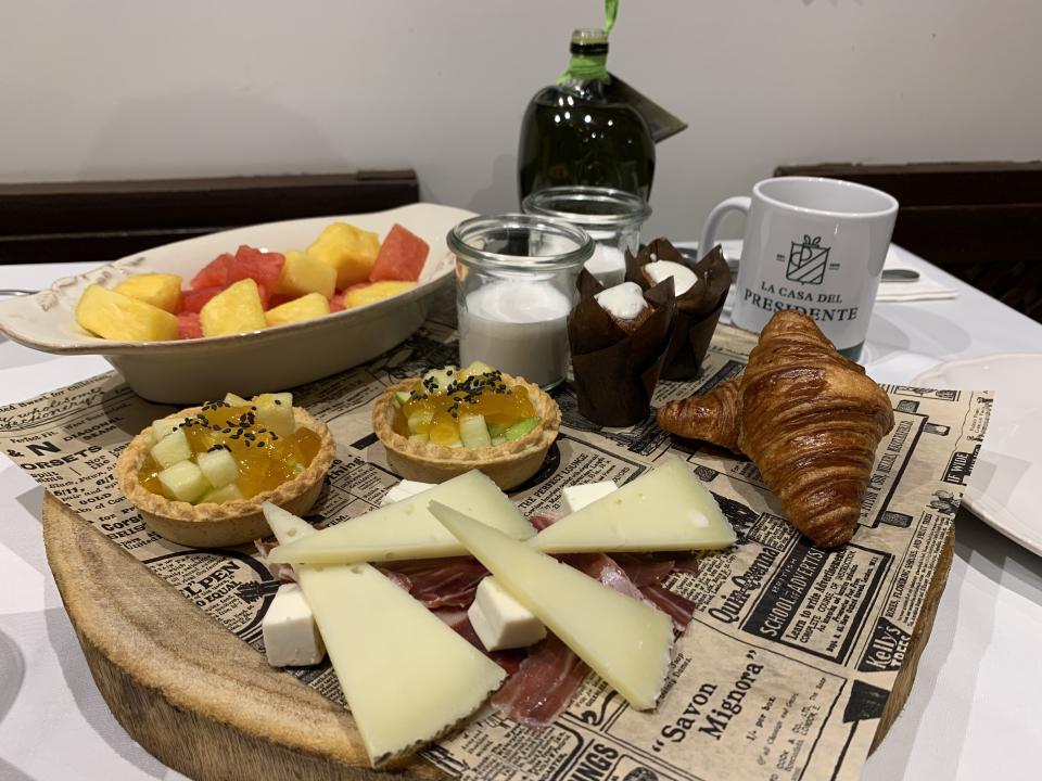 Parte del desayuno de La Casa del Presidente. Foto: Javier Sánchez