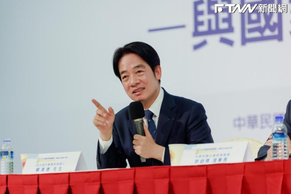 民進黨總統候選人賴清德。（圖／賴清德競總提供）