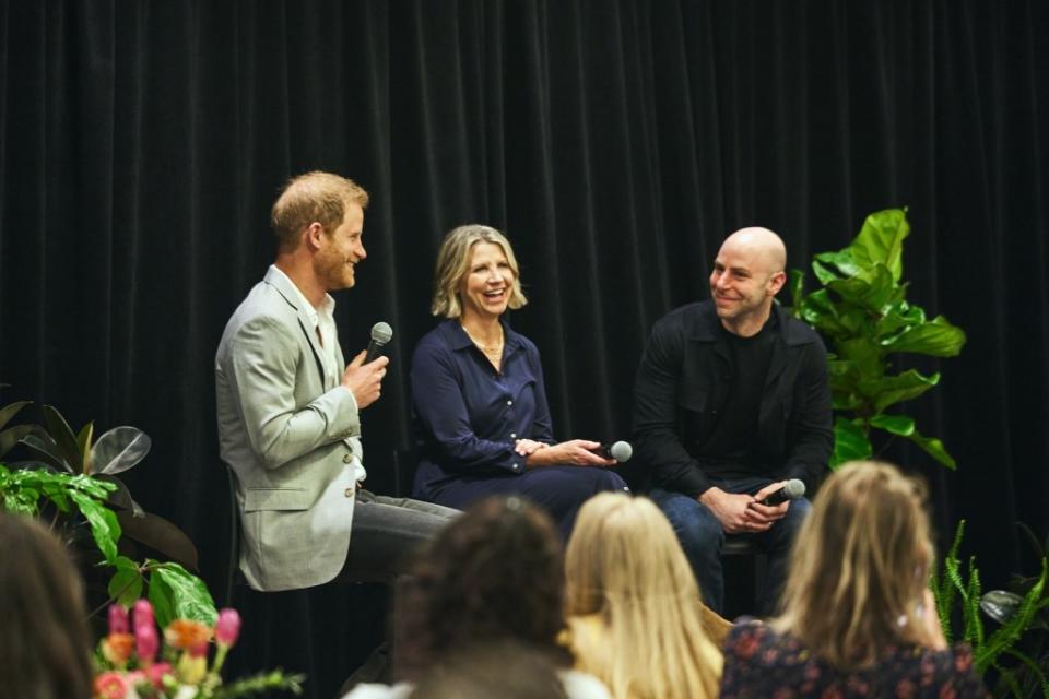 Harry, 39, spoke about “the pressures of today’s world and modern corporate life” at the San Francisco panel. @betterup/Instagram