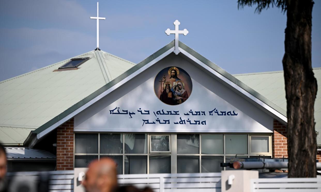 <span>Police have charged a tenth person over the Wakeley riots while a sixth teenager has been charged with terrorism-related offences after the stabbing of Bishop Mar Mari Emmanuel.</span><span>Photograph: Bianca de Marchi/AAP</span>