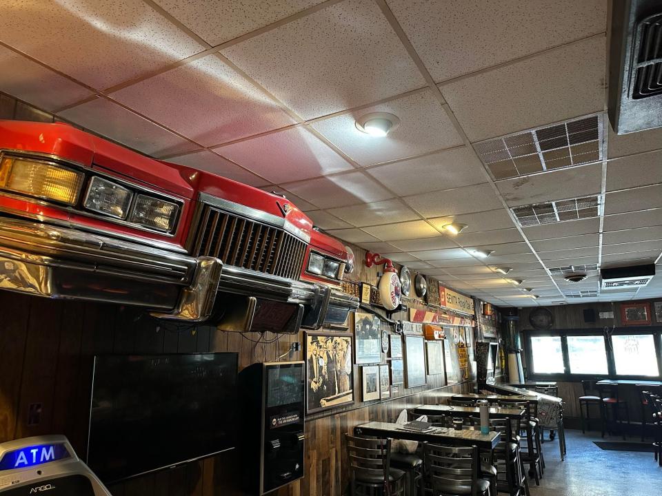 Gusoline Alley is a gas station themed dive bar in Royal Oak.