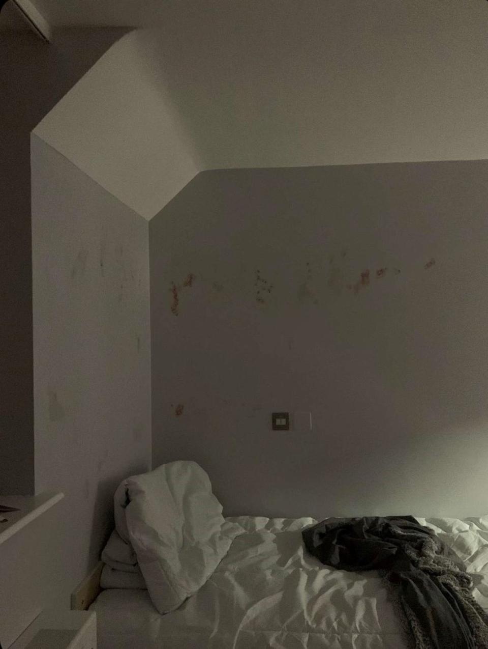 Patients took pictures of blood on the walls at Taplow Manor Hospital (Former Patient – Huntercombe Group)