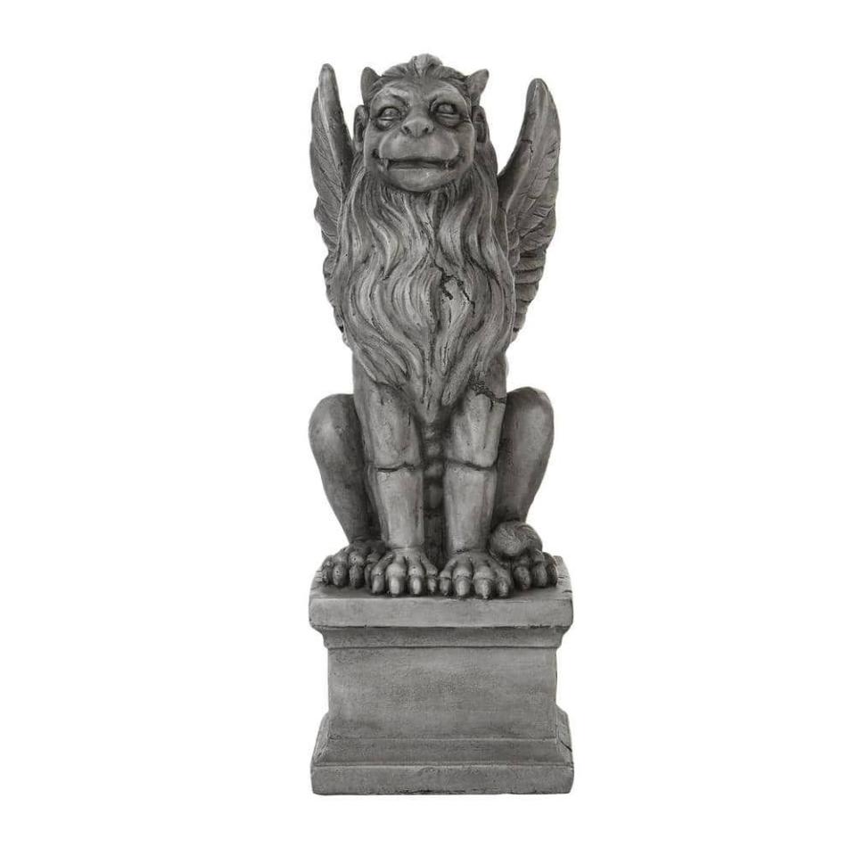 <p><a href="https://go.redirectingat.com?id=74968X1596630&url=https%3A%2F%2Fwww.homedepot.com%2Fp%2FHome-Accents-Holiday-24-in-Concrete-Gryphon-Statue-23PK30012%2F324024889%23overlay&sref=https%3A%2F%2Fwww.bestproducts.com%2Fhome%2Fdecor%2Fg45446877%2Fhome-depot-halloween-decorations-october-2023%2F" rel="nofollow noopener" target="_blank" data-ylk="slk:Shop Now;elm:context_link;itc:0;sec:content-canvas" class="link ">Shop Now</a></p><p>24-Inch Concrete Gryphon Statue</p><p>homedepot.com</p><p>$39.98</p>