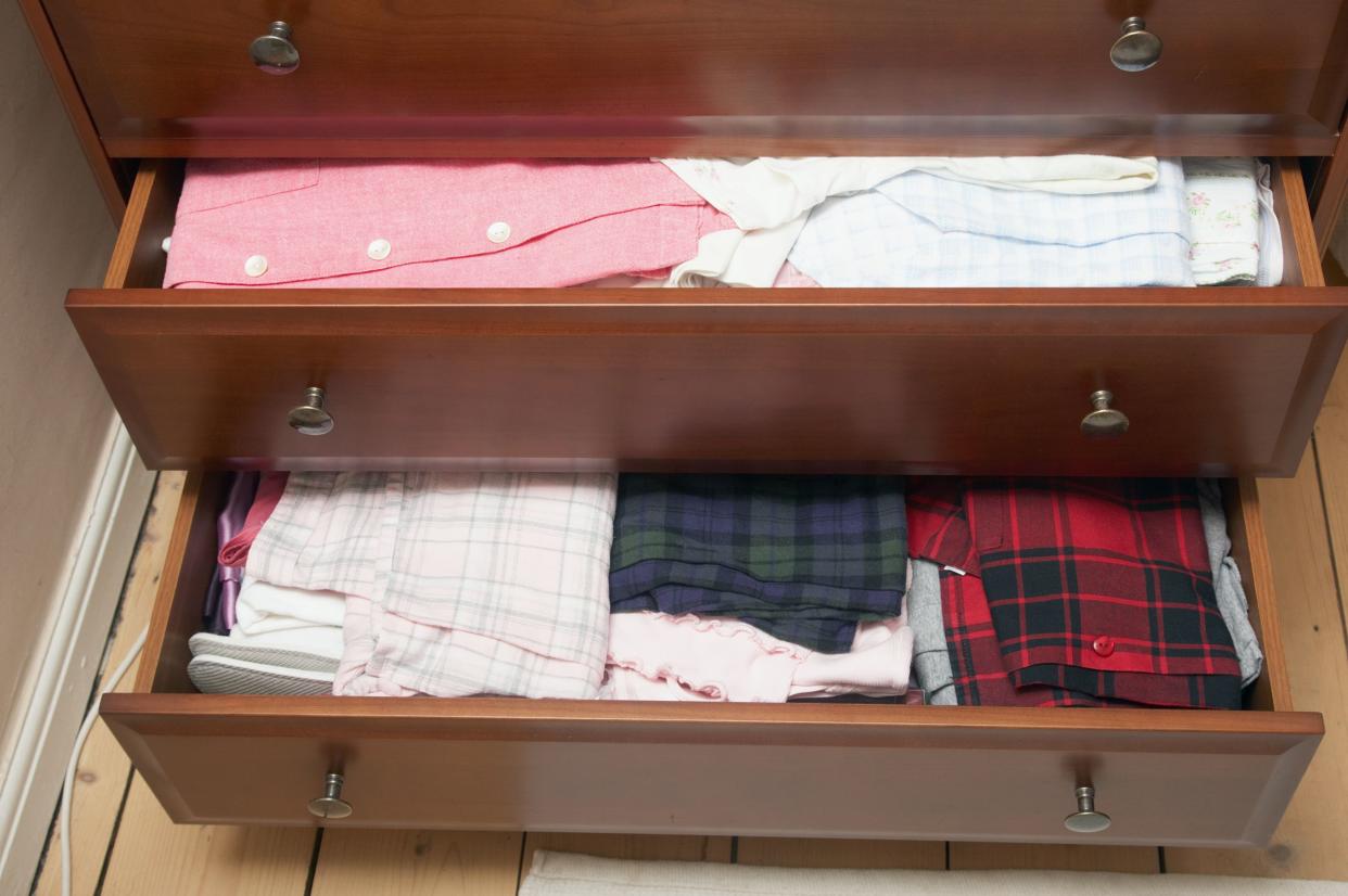 Lady's clothing drawer