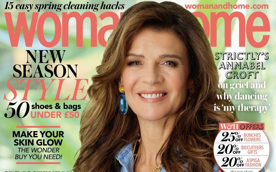 Annabel Croft talks up about grief, the ‘chaos’ of motherhood and the idea of replacing Wimbledon icon Sue Barker. in an interview with Woman & Home
