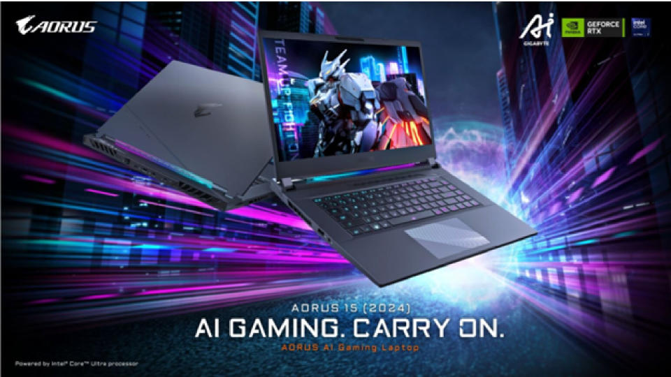 Gigabyte AI gaming laptops