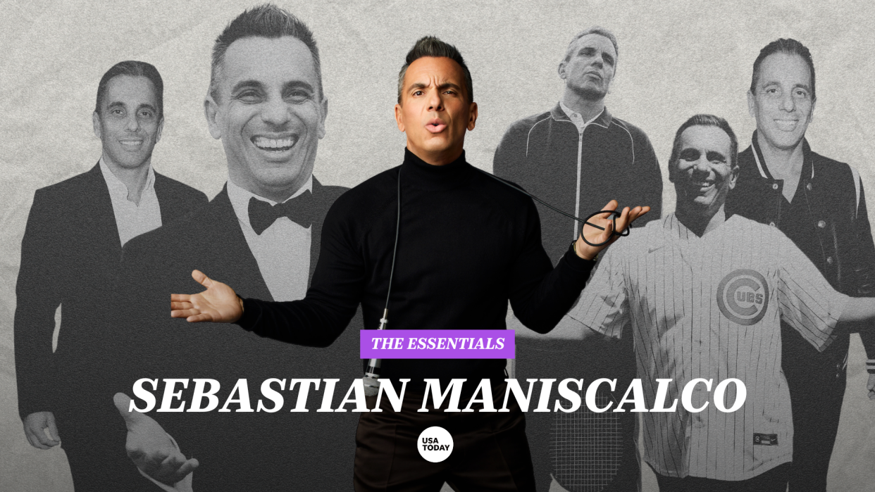 Sebastian Maniscalco is sharing his tour must-haves, how he mines for material and his comfort TV watch for USA TODAY's weekly series, The Essentials.