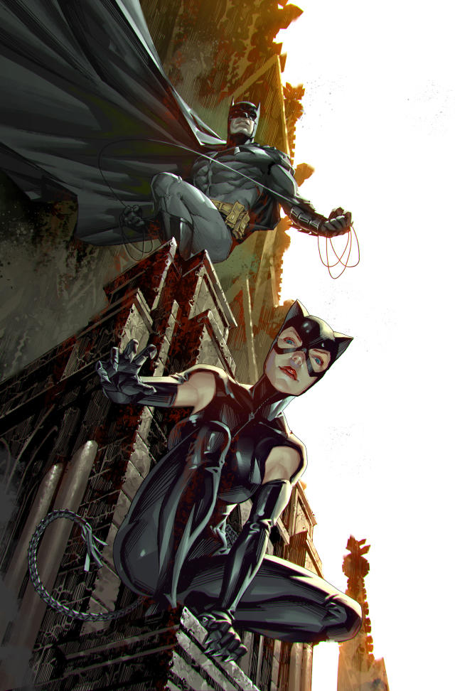 Batman And Catwoman Clash In The Dawn Of Dcs Latest Chapter The Gotham War 3500