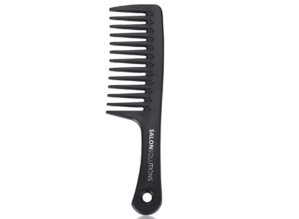 This wide-tooth comb will give you a much-needed helping hand when detangling your long hair. (Source: Amazon)