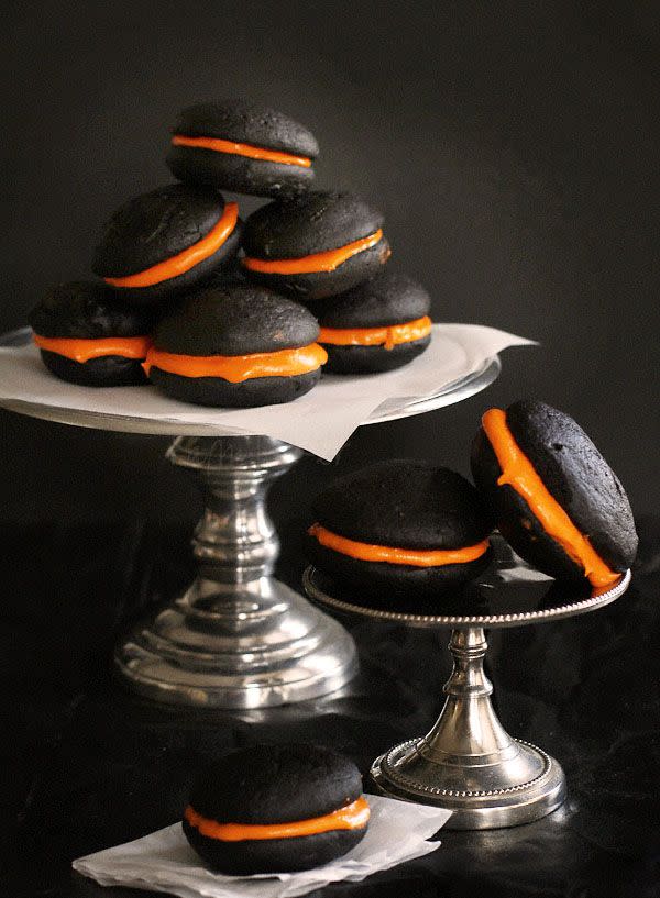 Black Velvet Whoopie Pies