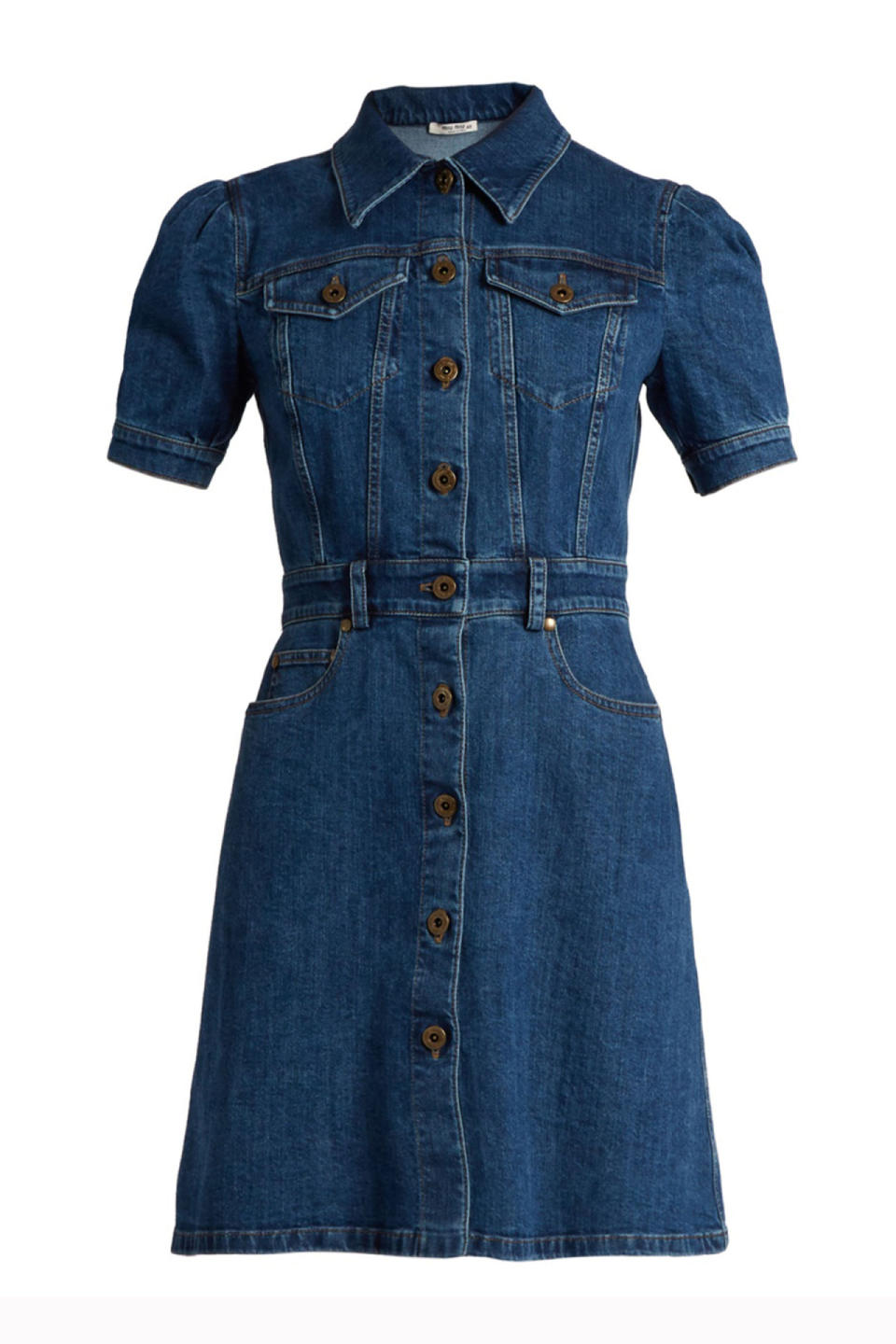 The denim shirt dress